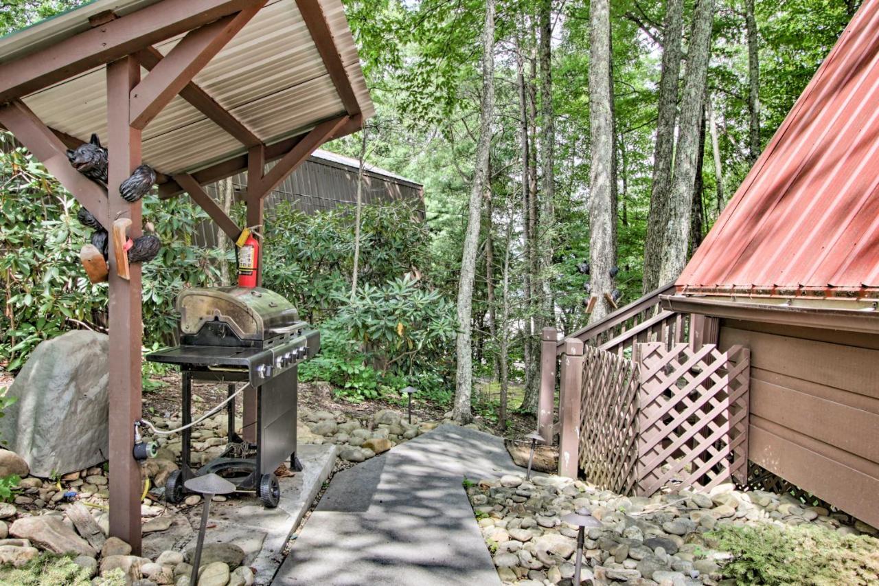A-Frame Cabin With Hot Tub Less Than 1 Mi To Ober Gatlinburgヴィラ エクステリア 写真